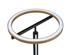 LED Stehlampe NELLA Holz /schwarz