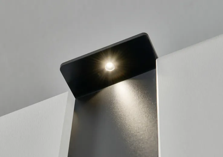 QUARTIER LED-Beleuchtung LA RIOJA 2er Set schwarz