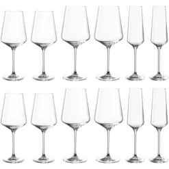 LEONARDO Gläser Set PUCCINI Kristallglas 12-teilig