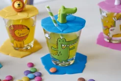 LEONARDO Kinder Trinkset BAMBINI KROKODIL 3-teilig