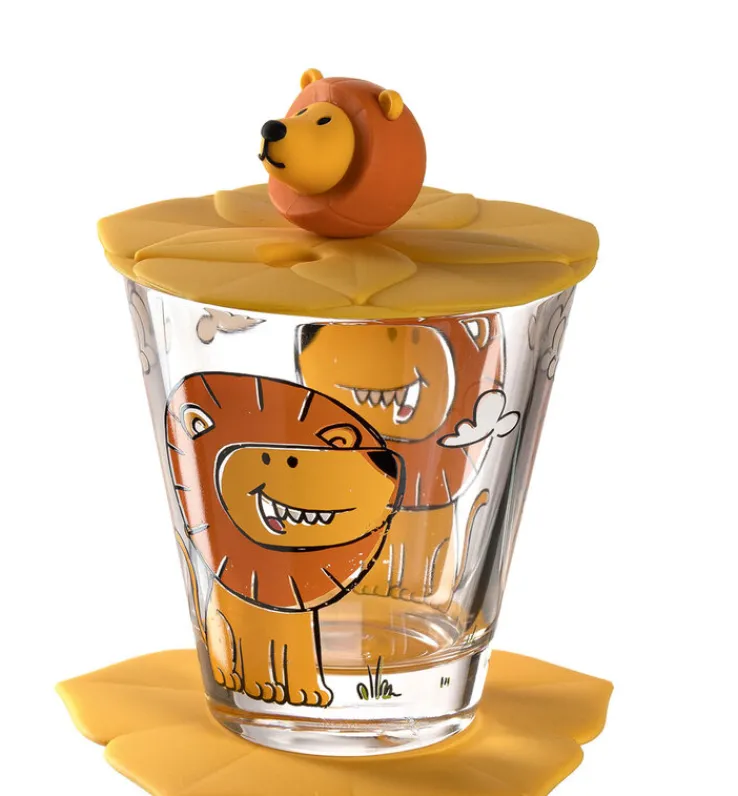LEONARDO Kinder Trinkset BAMBINI LÖWE 3-teilig