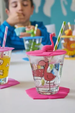 LEONARDO Kinder Trinkset BAMBINI FLAMINGO 3-teilig