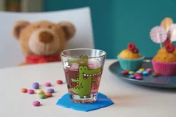 LEONARDO Kinder-Trinkglas BAMBINI KROKODIL