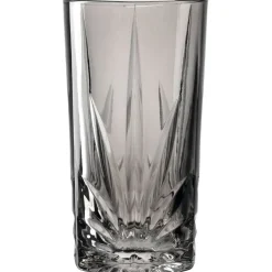 LEONARDO Longdrinkglas CAPRI 4er Set grau