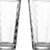 LEONARDO Longdrinkglas OPTIC 4er Set transparent