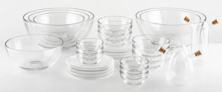 LEONARDO Schale CUCINA 6er Set - je 300 ml transparent