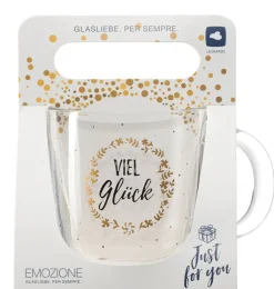 LEONARDO Tasse VIEL GLÜCK 400 ml Glas