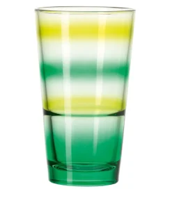 LEONARDO Trinkglas EVENT 6er Set grün/ gelb