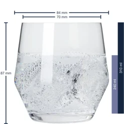 LEONARDO Trinkglas PUCCINI Kristallglas 310 ml