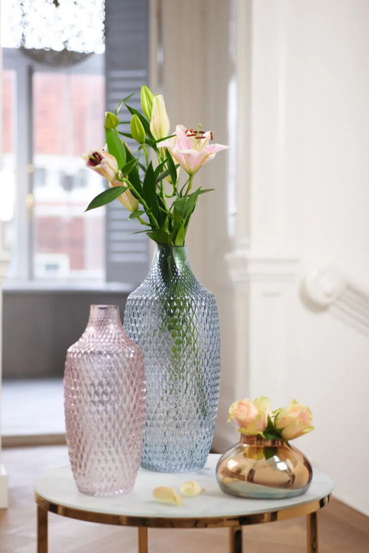 LEONARDO Vase POESIA 25 cm goldfarbig