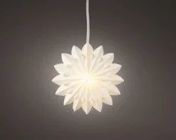Lichtobjekt LED Stern Papier 10,5cm