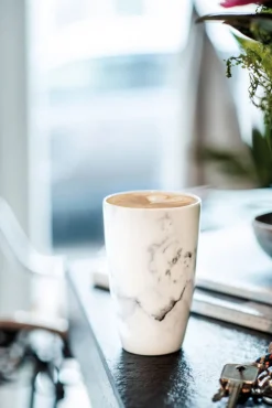 like. Becher COFFEE TO GO MARMORY 350 ml