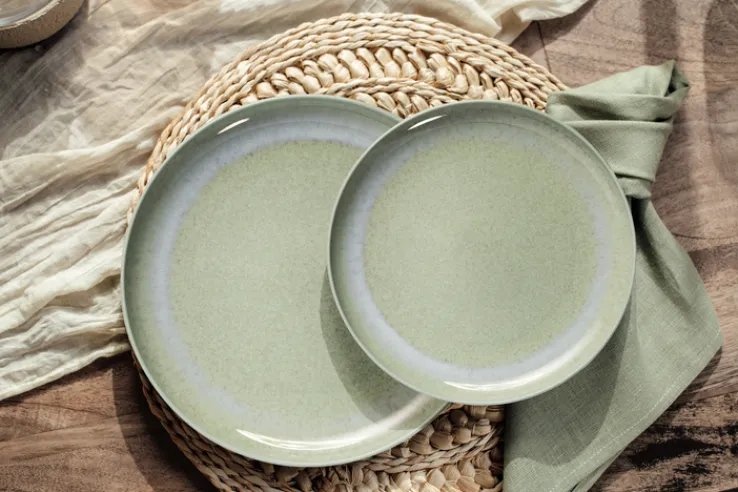 like. Dessertteller PERLEMOR ALGA grün