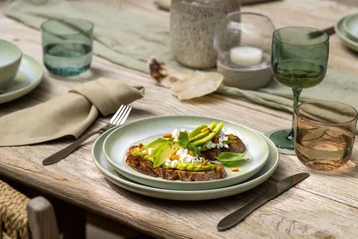 like. Dessertteller PERLEMOR ALGA grün