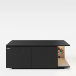 Lowboard MINECRAFT 125 cm schwarz/ grau