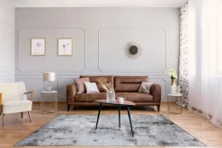 LUXOR living LUXOR-living Outdoorteppich LAGO 200 x 290 cm anthrazit/grau