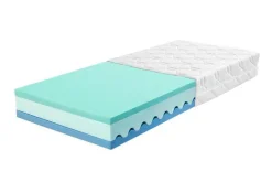 Matratze JOLIET 90 x 200 cm H2/ H3 weiß