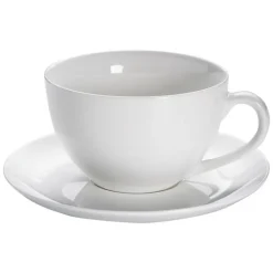 MAXWELL & WILLIAMS Kaffeetassen Set BASICS 4-teilig weiß