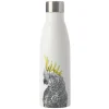MAXWELL & WILLIAMS Trinkflasche MARINI FERLAZZO 500 ml Cockatoo gelb/ schwarz