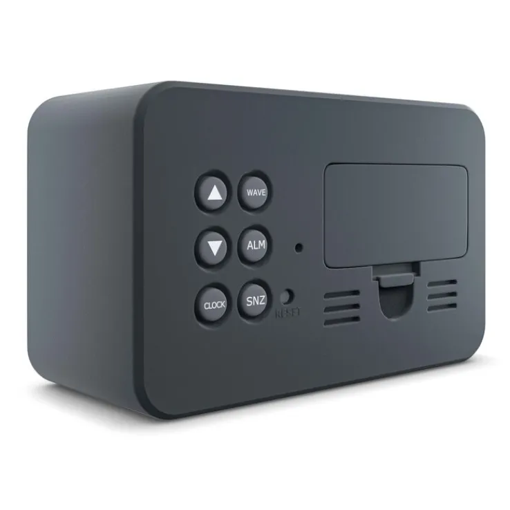 Mebus Funkwecker anthrazit