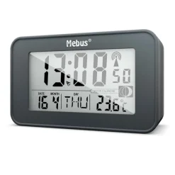Mebus Funkwecker anthrazit