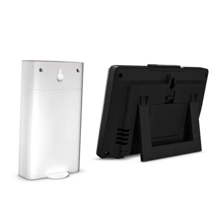 Mebus Funk-Wetterstation grau-schwarz