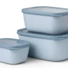 MEPAL Frischhaltedose CIRQULA I 3er Set nordic blue