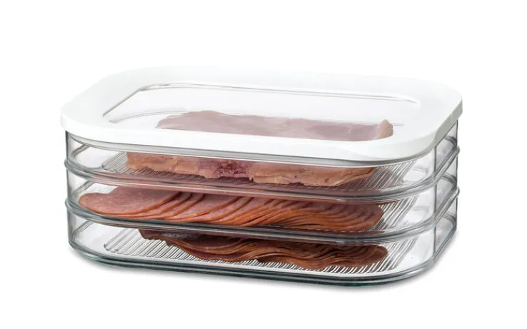 MEPAL Kühlschrankdose MODULA 1650 ml Kunststoff weiß