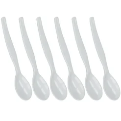 metaltex Eierlöffel 6er Set weiß