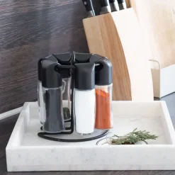 metaltex Gewürzständer SPICE-8 schwarz