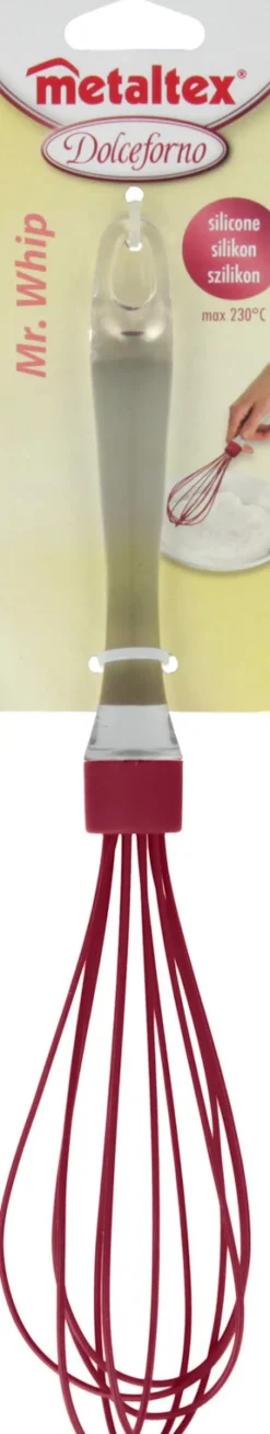 metaltex Schneebesen MR. WHIP rot