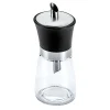 metaltex Zuckerstreuer 150 ml schwarz/silberfarbig