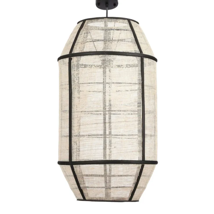 MICA DECORATIONS Pendelleuchte PELLA offwhite