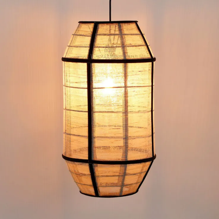 MICA DECORATIONS Pendelleuchte PELLA offwhite