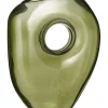 MICA DECORATIONS Vase JAY 22 cm grün