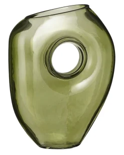 MICA DECORATIONS Vase JAY 22 cm grün
