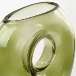 MICA DECORATIONS Vase JAY 22 cm grün