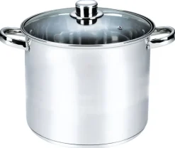 MICHELINO Großraumtopf 14 Liter Edelstahl