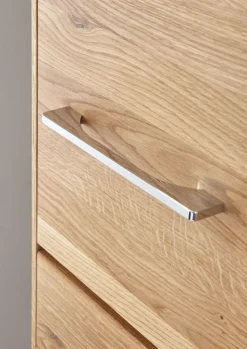 Mittelschrank LAMBA 45 x 150 cm Eiche Natur