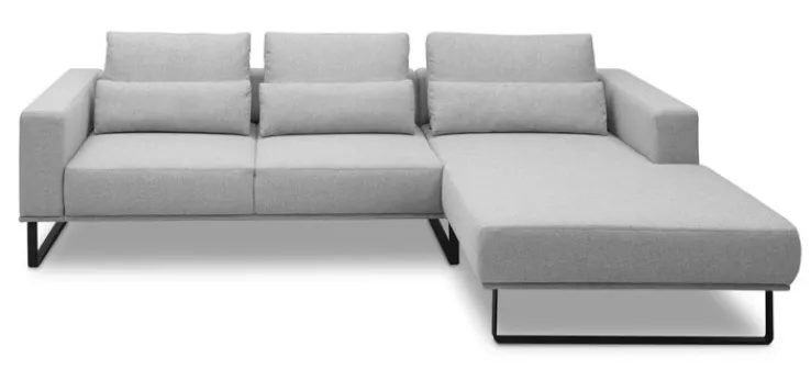 Musterring Ecksofa JustB! R light grey
