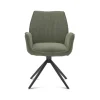 Musterring Stuhl mit Armlehnen TIAMA Cordbezug Forest grün
