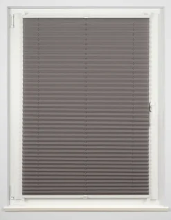 my deco Plissee 95 x 130 cm grau