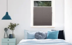 my deco Plissee 95 x 130 cm grau