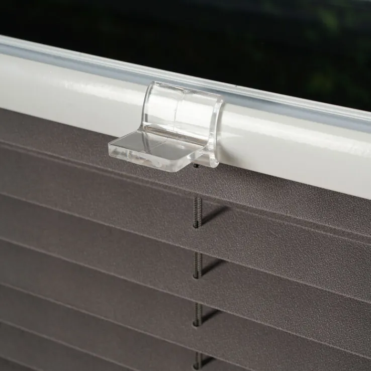 my deco Plissee 90 x 130 cm grau