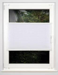 my deco Plissee 90 x 210 cm weiß