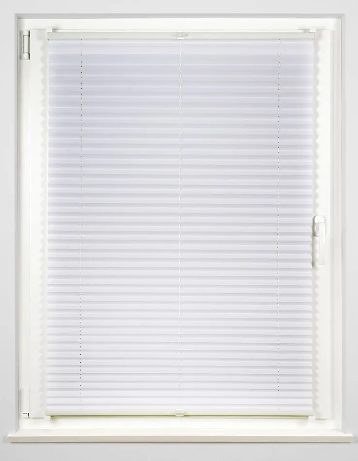 my deco Plissee 90 x 130 cm weiß