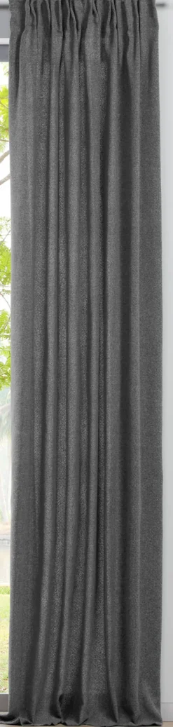 my deco Schlaufenschal CHALET 135 x 300 cm grau