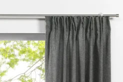 my deco Schlaufenschal CHALET 135 x 300 cm grau