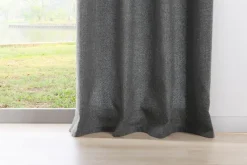 my deco Ösenvorhang CHALET 135 x 245 cm grau