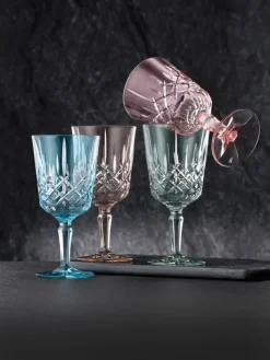 Nachtmann Cocktail- / Weinglas NOBLESSE 2er Set taupe Kristallglas